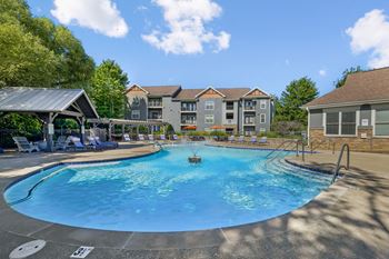 Resort-style saltwater pool